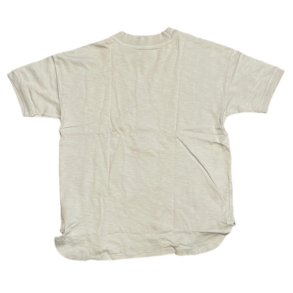 NWT Madewell Women's Henley Sage Button Collar T-Shirt - Size Small - Picture 4 of 5